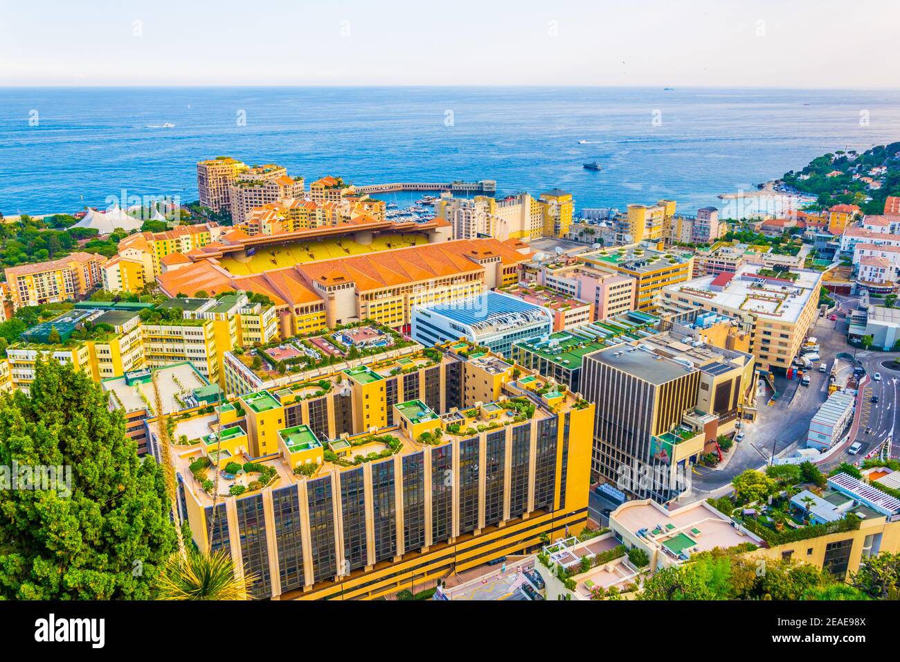 Aerial View Of Stade Louis Ii In Monaco Stock Photo Alamy Aerial View Of Stade Louis Ii In Monaco Stock Photo Alamy