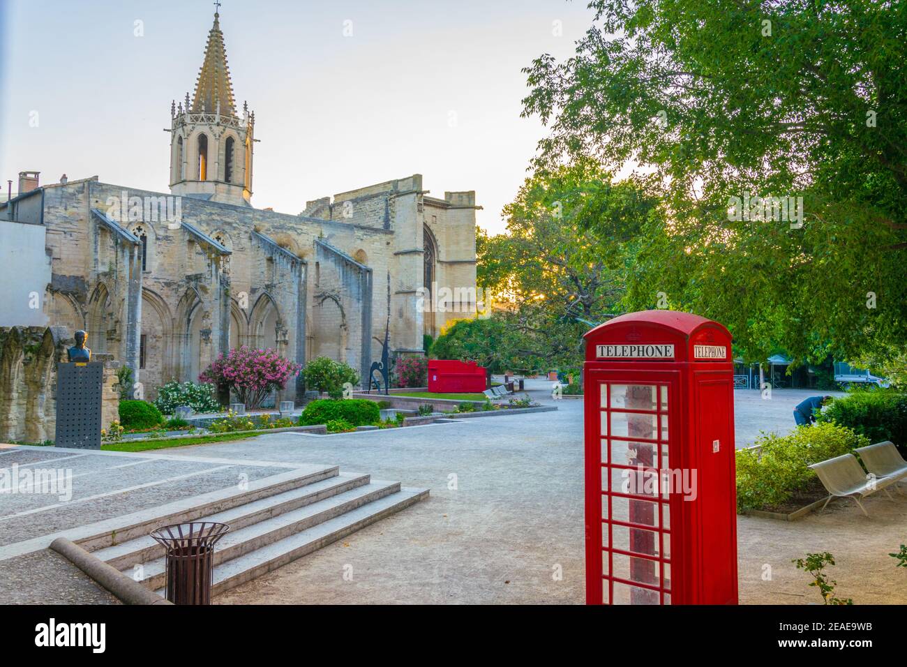 St Martial Temple in Avignon, France Stock Photo