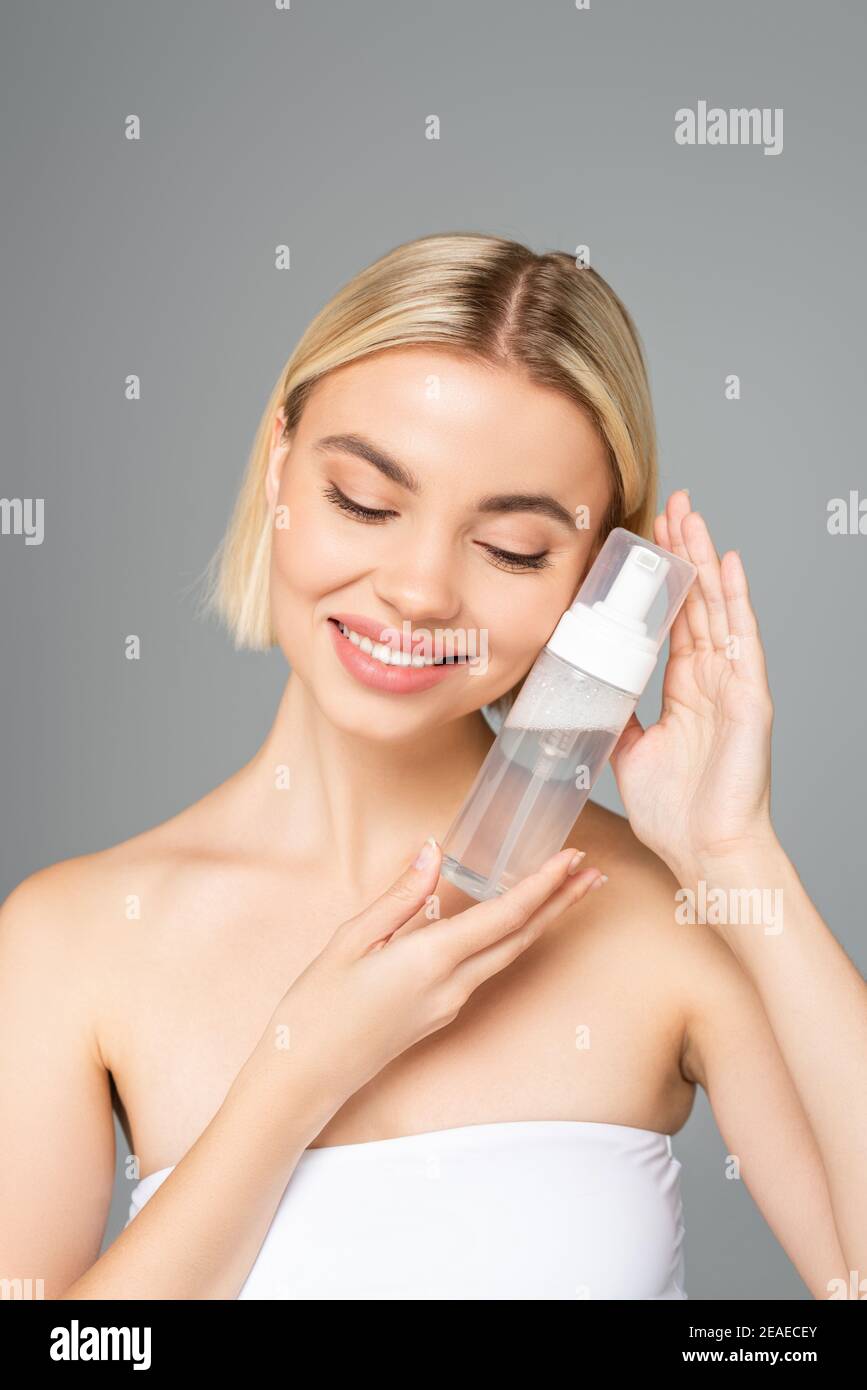 Skin cleansing bottle hi-res stock photography and images - Alamy