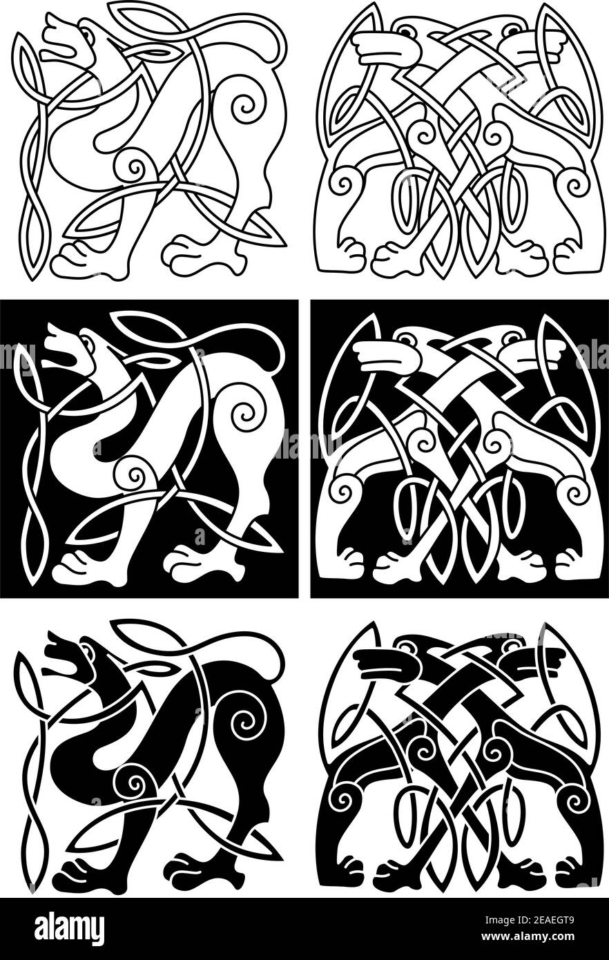 Old wolves Black and White Stock Photos & Images - Alamy