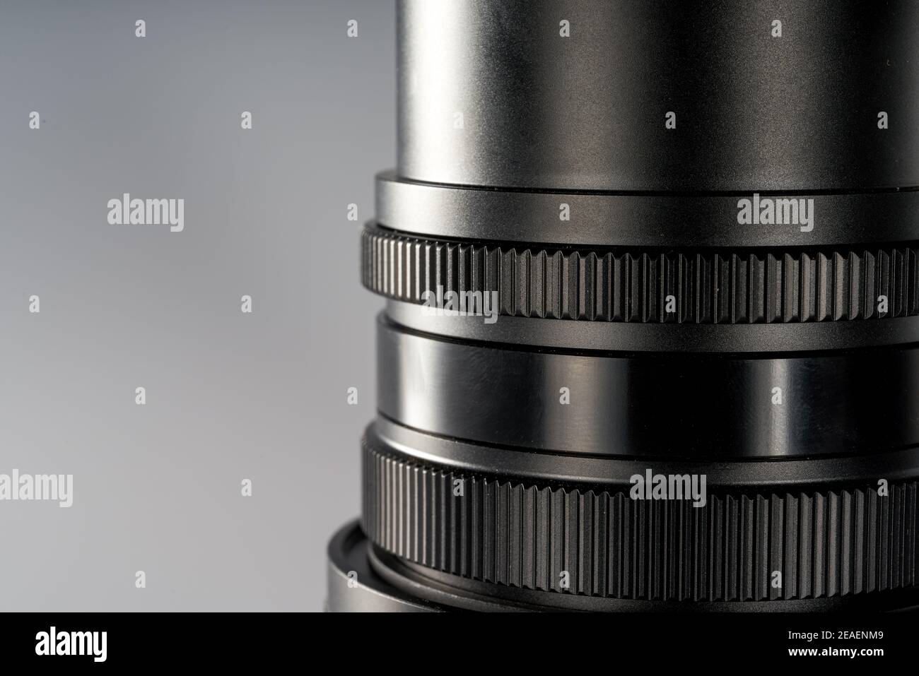A closeup detail of a mirrorless camera lens Stock Photo Alamy