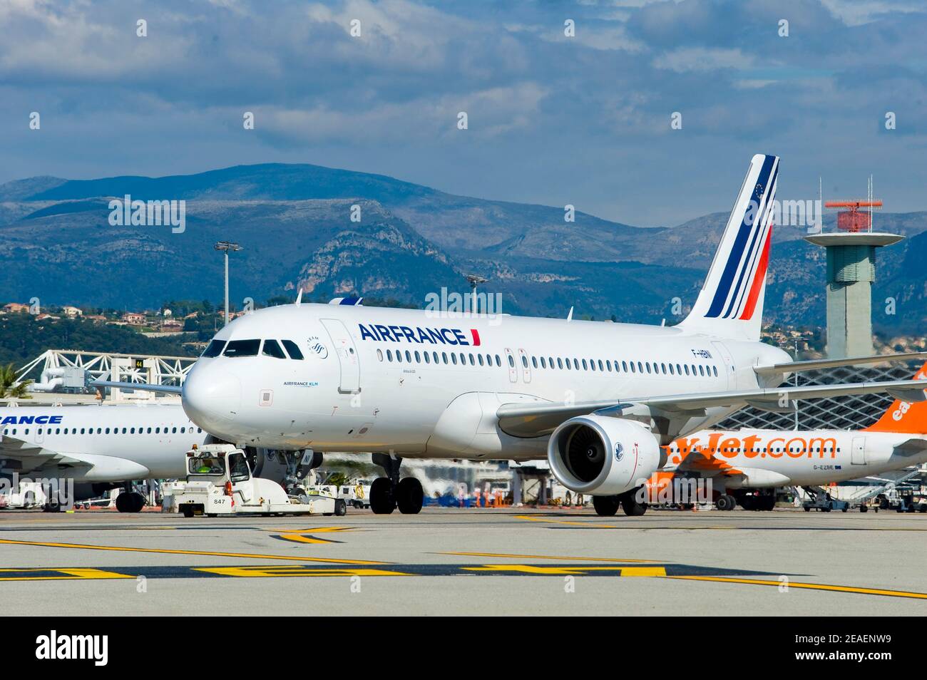 Nice cote d'azur airport aerial hi-res stock photography and images - Alamy