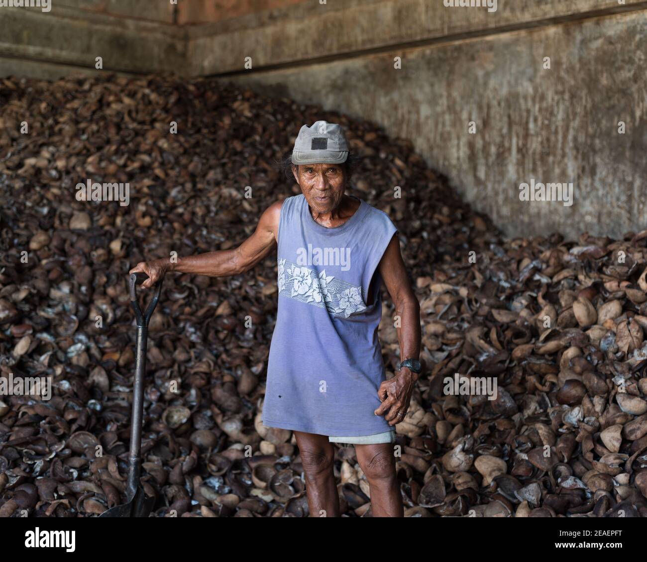 Blue Collar Filipino Worker