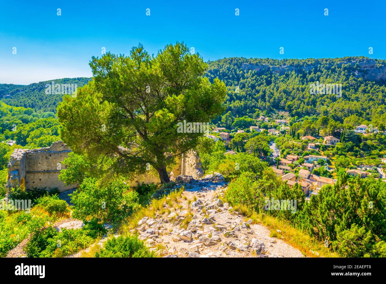 Chateau de Philippe de Cabassolle situated in Fontaine de Vaucluse