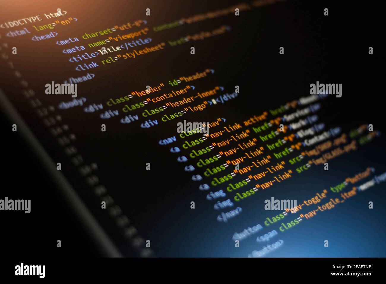 html programming web coding language for website. mix media background ...