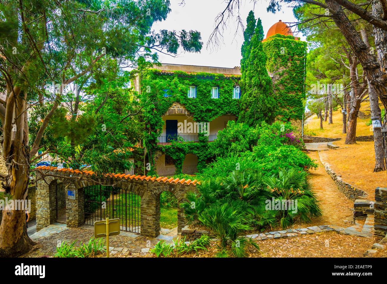 Museum of Modern art in Collioure, France Stock Photo