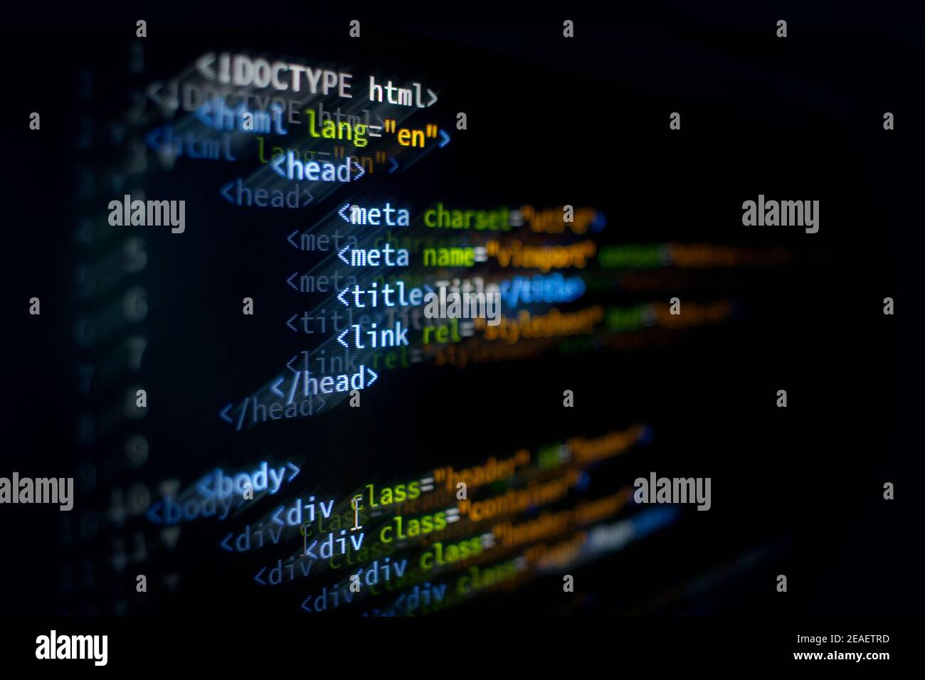 Coding background hi-res stock photography and images - Alamy
