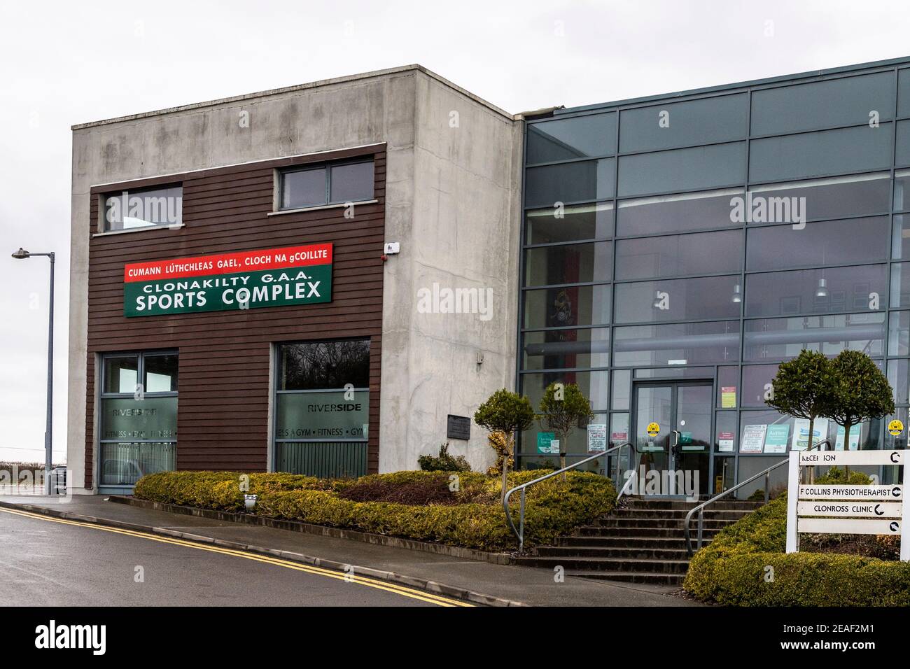 Clonakilty, West Cork, Ireland. 9th Feb, 2021. The HSE has announced the Ahamilla Clonakilty GAA