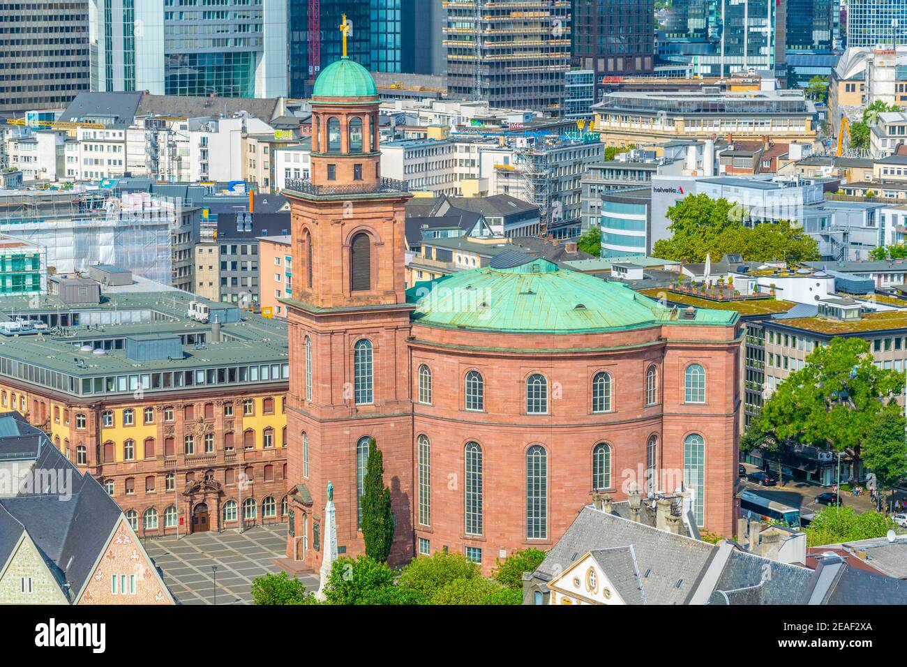 Saint Paul church in Frankfurt, Germany Stock Photo