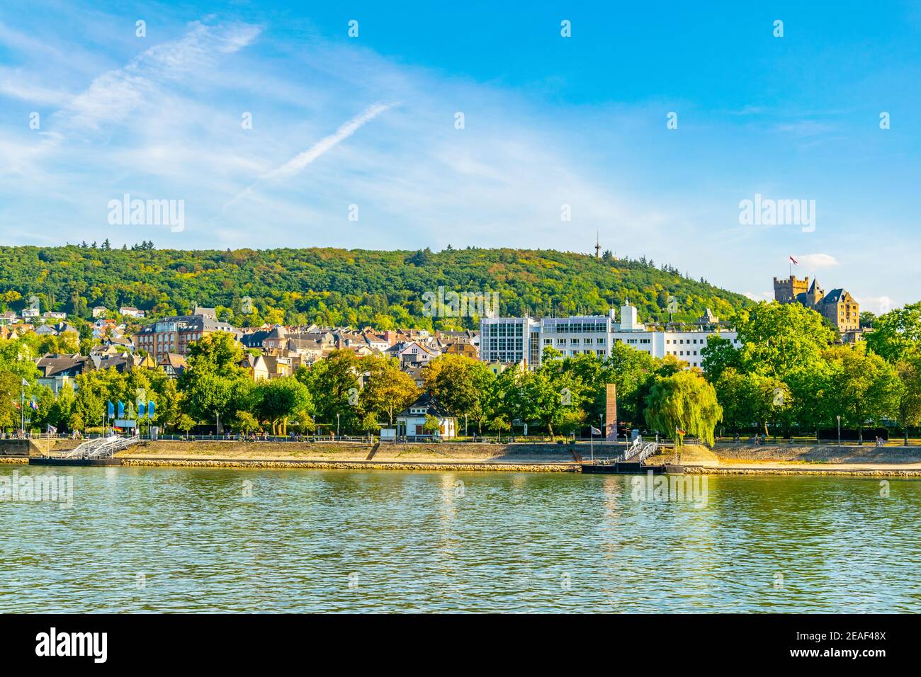 Bingen town in Germany Stock Photo Alamy