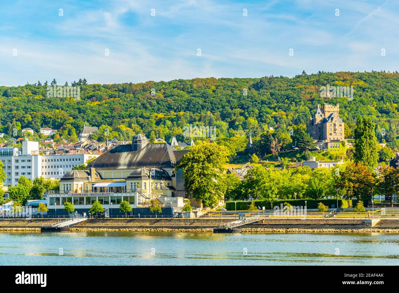 Bingen town in Germany Stock Photo Alamy