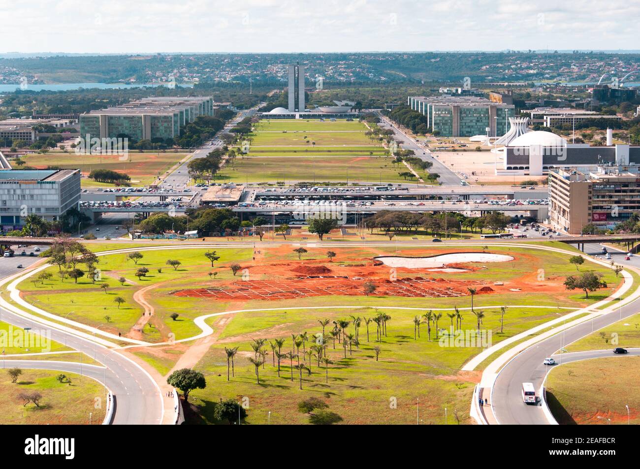 Brasilia aerial view hires stock photography and images Alamy