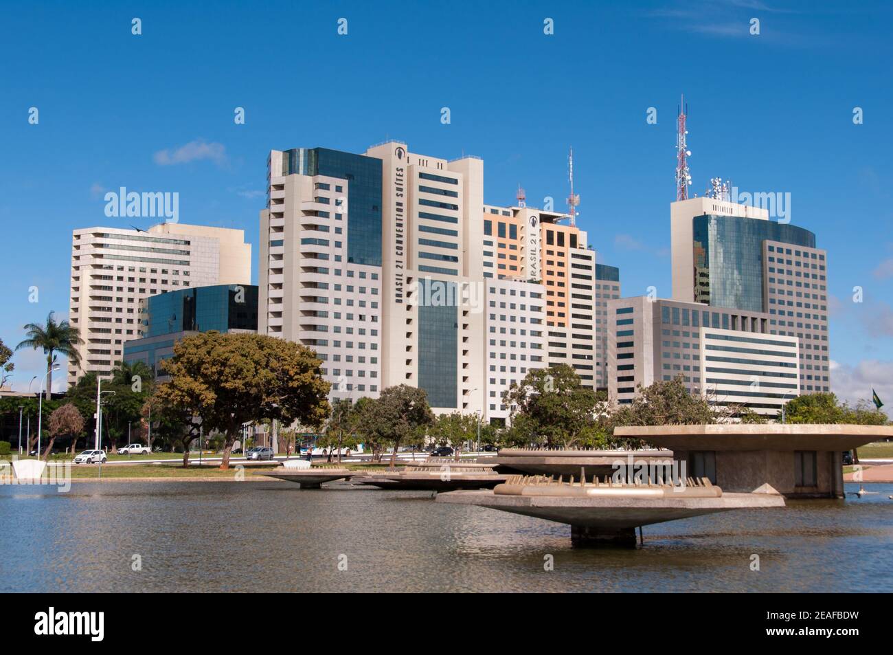 BRASILIA, BRAZIL JUNE 6, 2015 Southern Hotel Sector of Brasilia