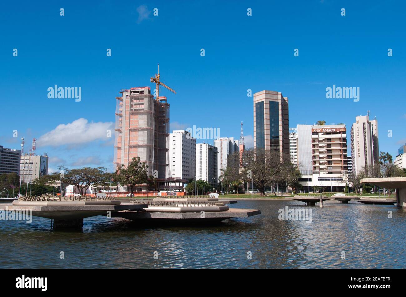 BRASILIA, BRAZIL JUNE 6, 2015 Southern Hotel Sector of Brasilia