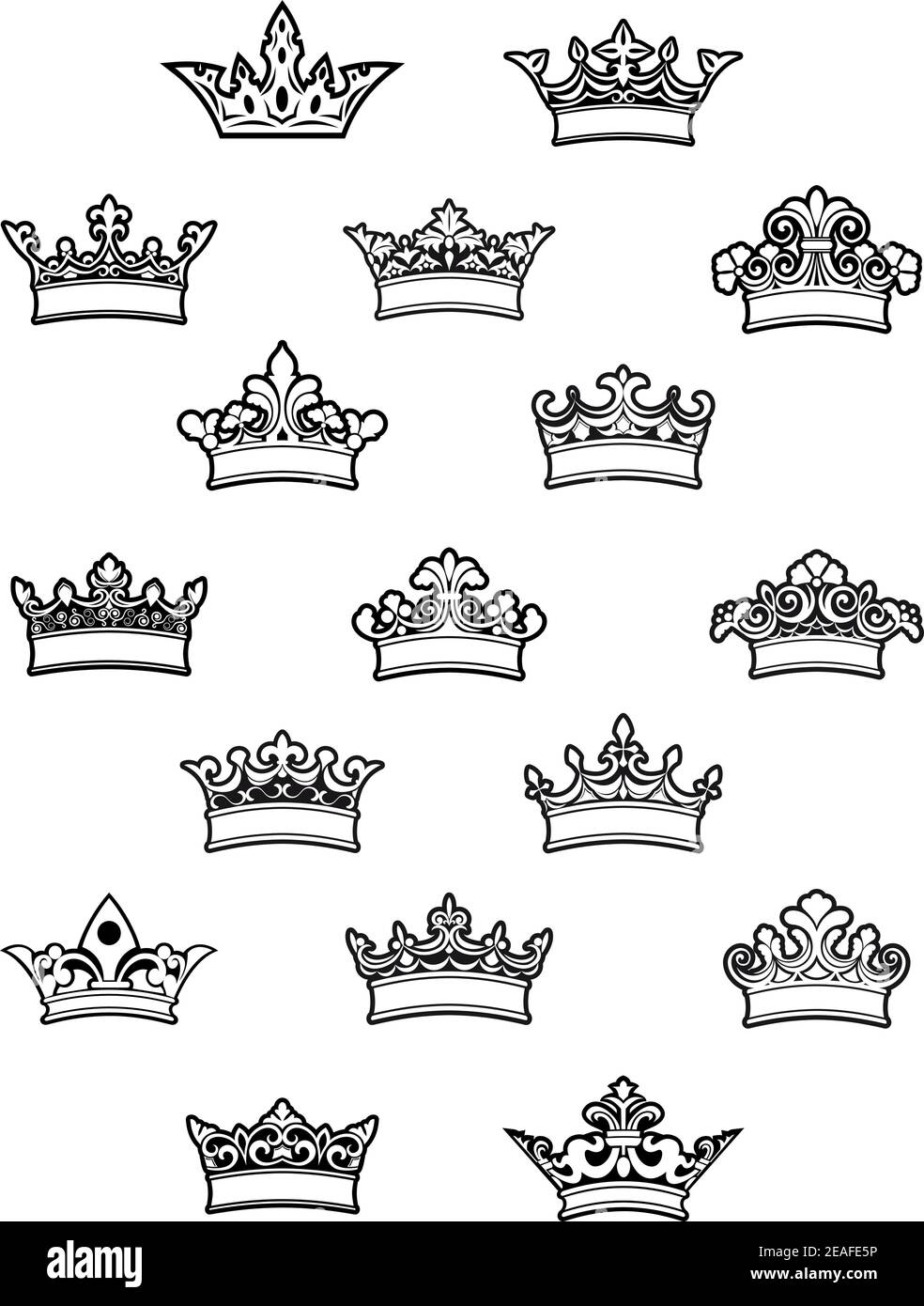 Noble heraldry Stock Vector Images - Alamy