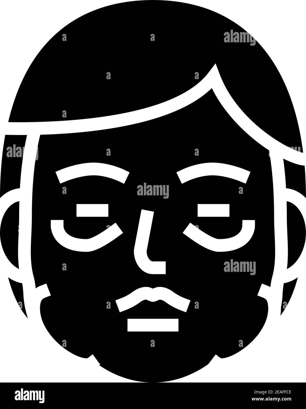 allergic edema glyph icon vector illustration Stock Vector Image & Art Alamy