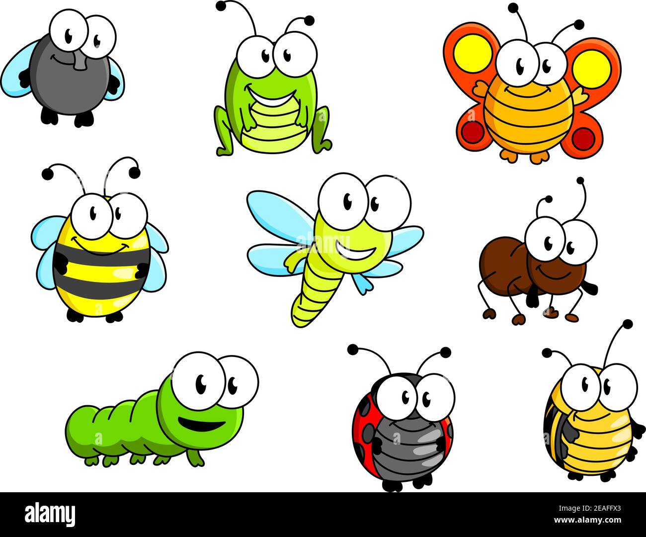 Cartoon Insects High Resolution Stock Photography and Images - Alamy