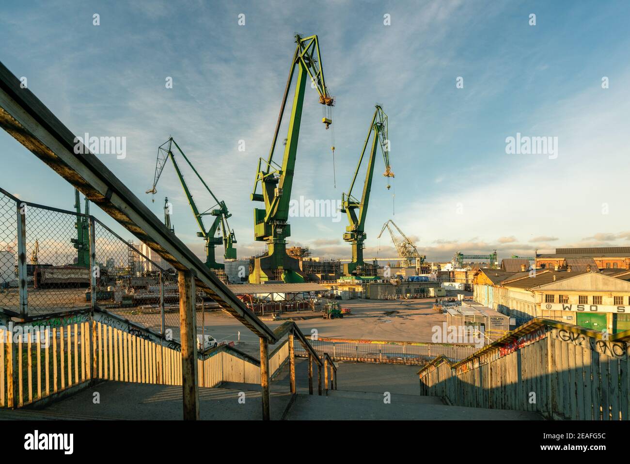 Baltic container terminal hi-res stock photography and images - Alamy