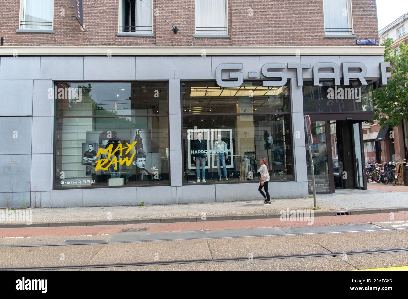 G-Star Store At The Hobbemastraat At Amsterdam The Netherlands 27-6-2020  Stock Photo - Alamy