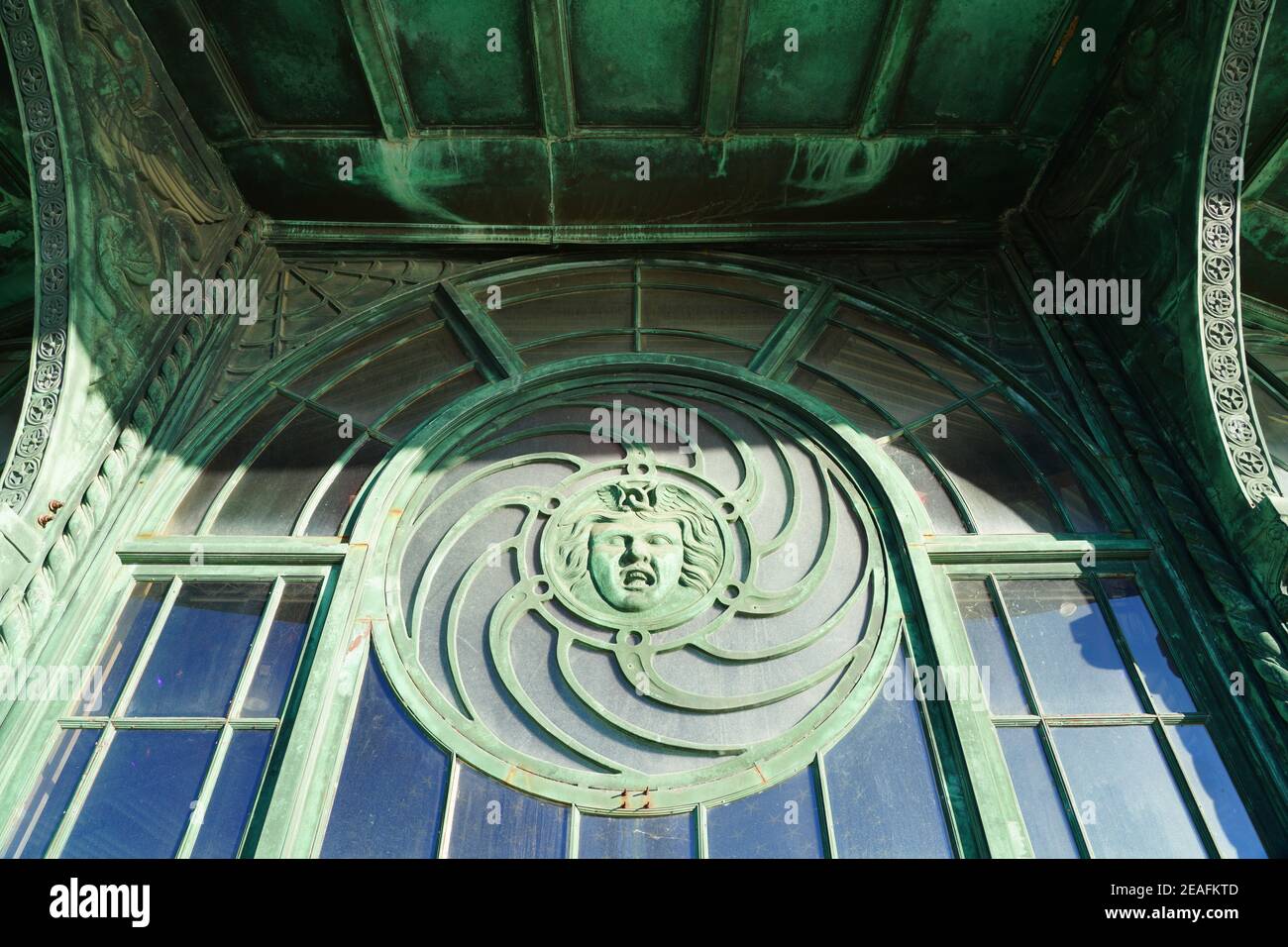 ASBURY PARK, NJ 4 FEB 2021 View of the landmark Asbury Park Casino