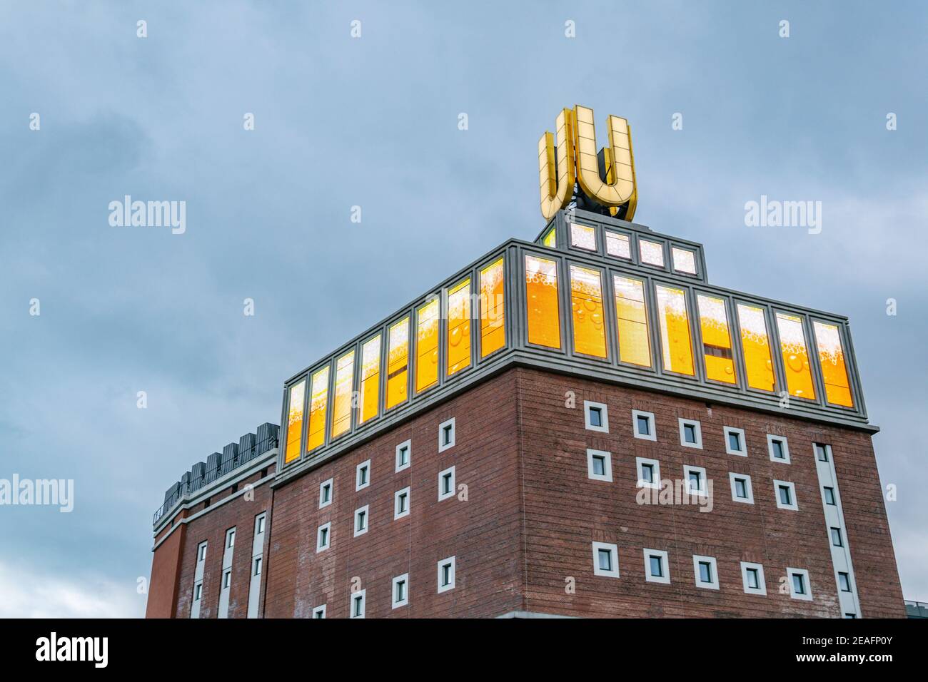 View of the U Tower in Dortmund, Germany Stock Photo - Alamy