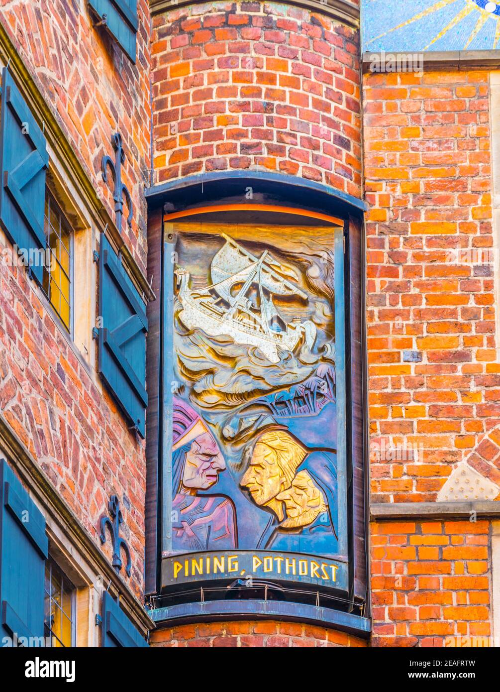 The Glockenspiel House in Bremen, Germany Stock Photo Alamy