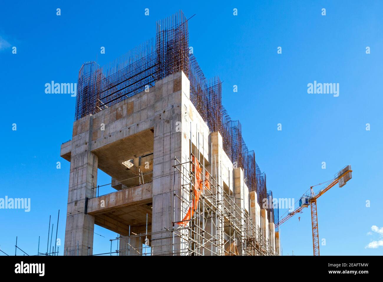 Building construction site Stock Photo - Alamy