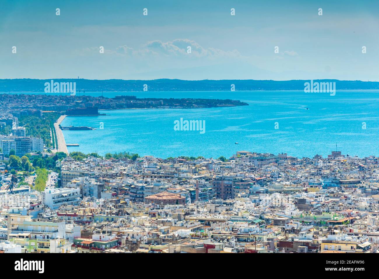 Aerial seaside city hi-res stock photography and images - Alamy