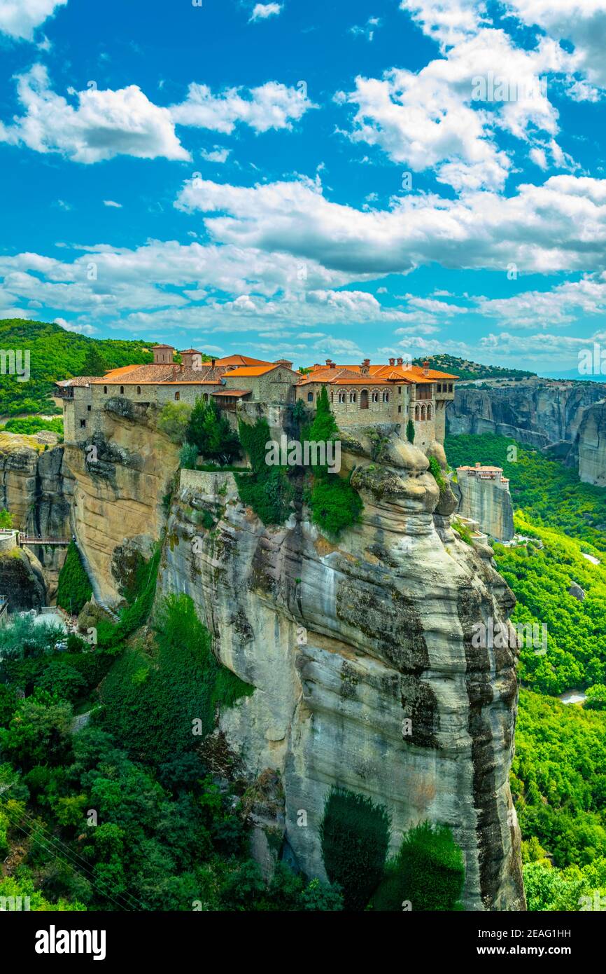 Monastery of Varlaam at Meteora, Greece Stock Photo - Alamy