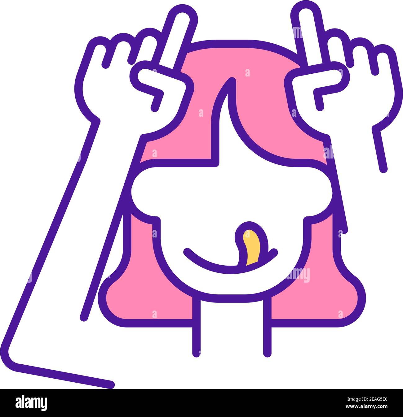 Fun activity RGB color icon Stock Vector Image & Art - Alamy