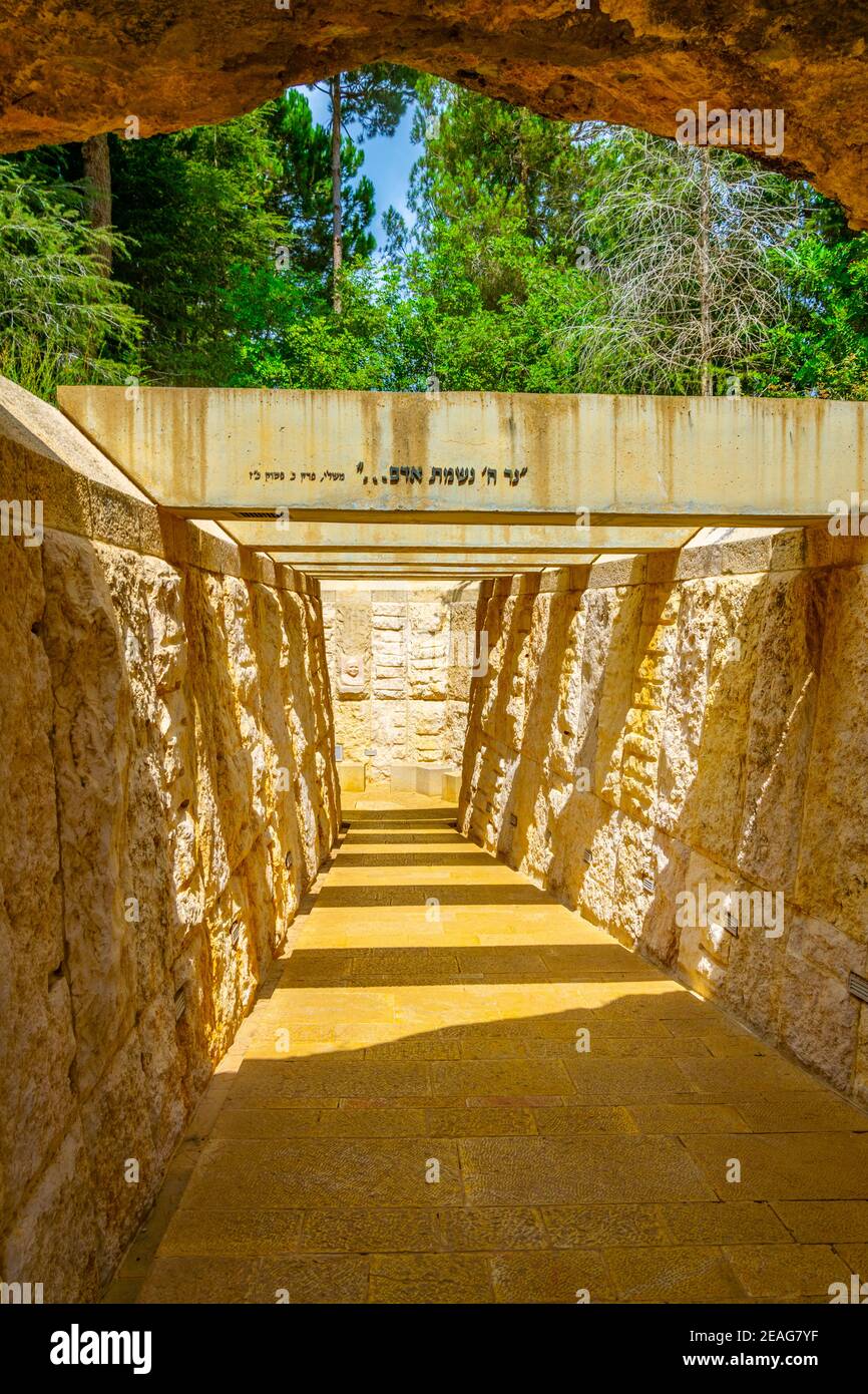 Children's memorial at Yad Vashem complex, Jerusalem, Israel Stock Photo Alamy