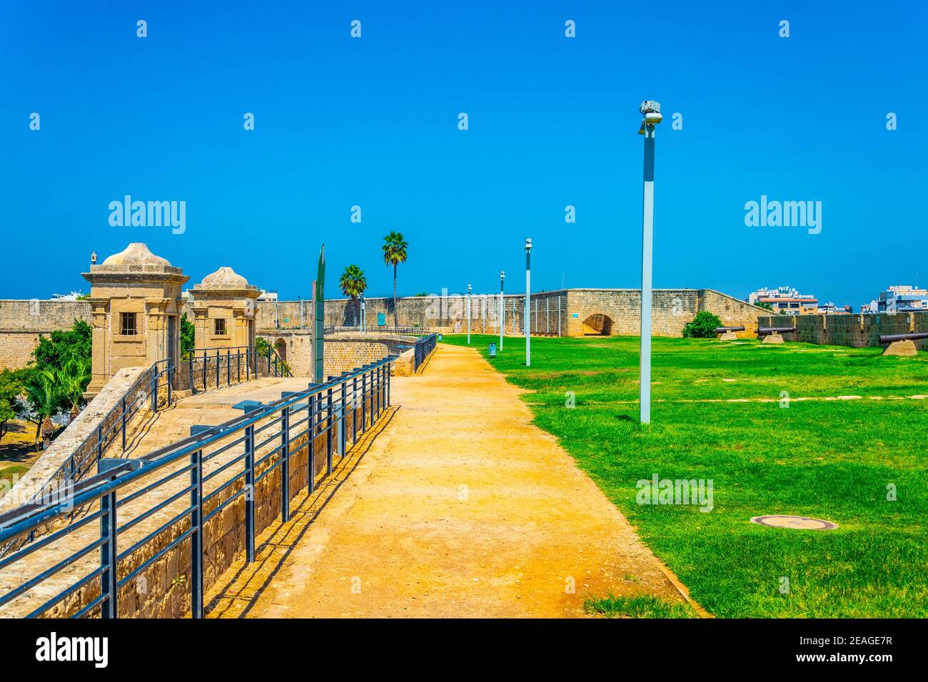 Old fortification of Acre/Akko in Israel Stock Photo