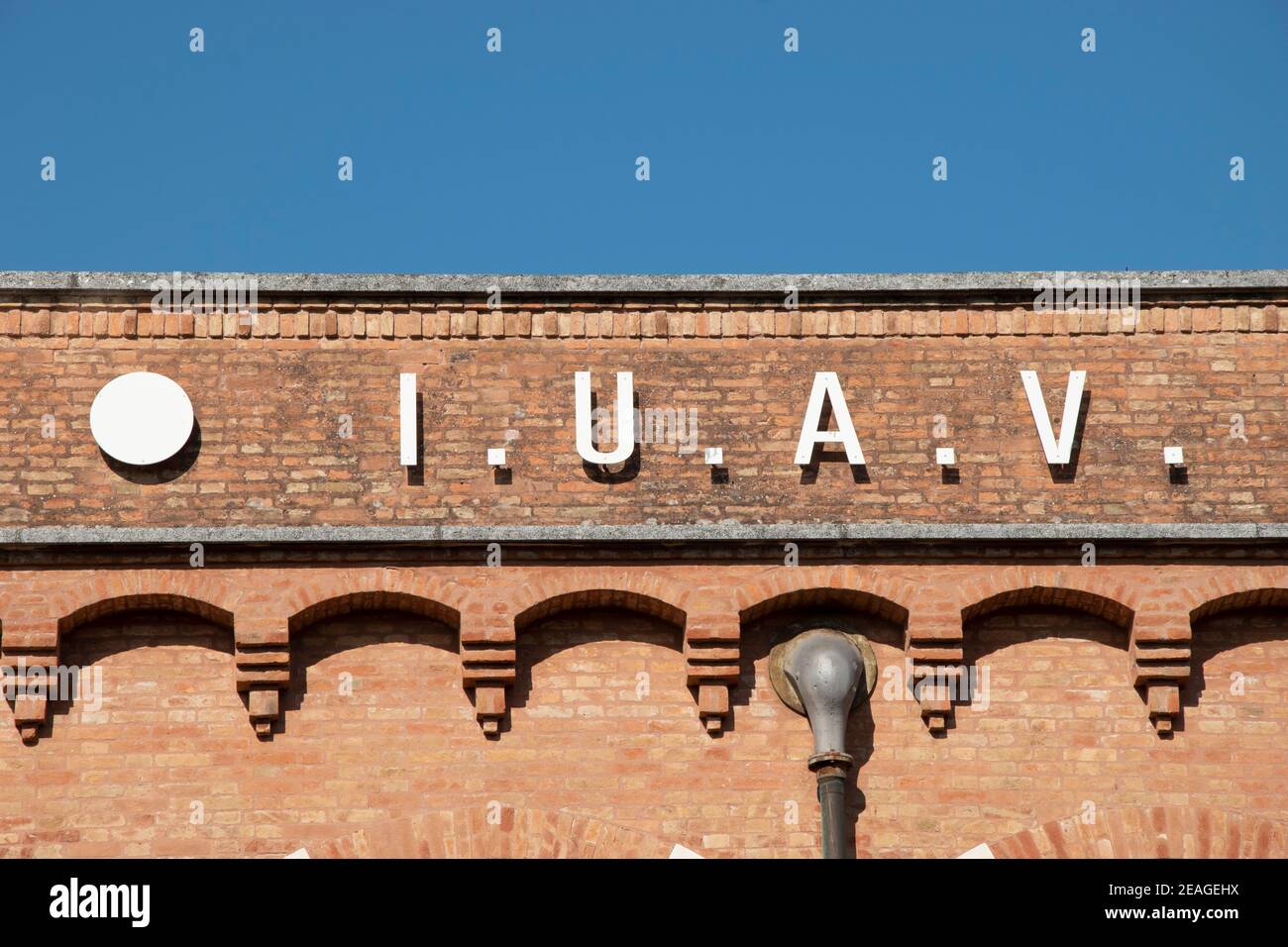 University Institute of Architecture I.U.A.V. , city of Venice, Italy, Europe Stock Photo