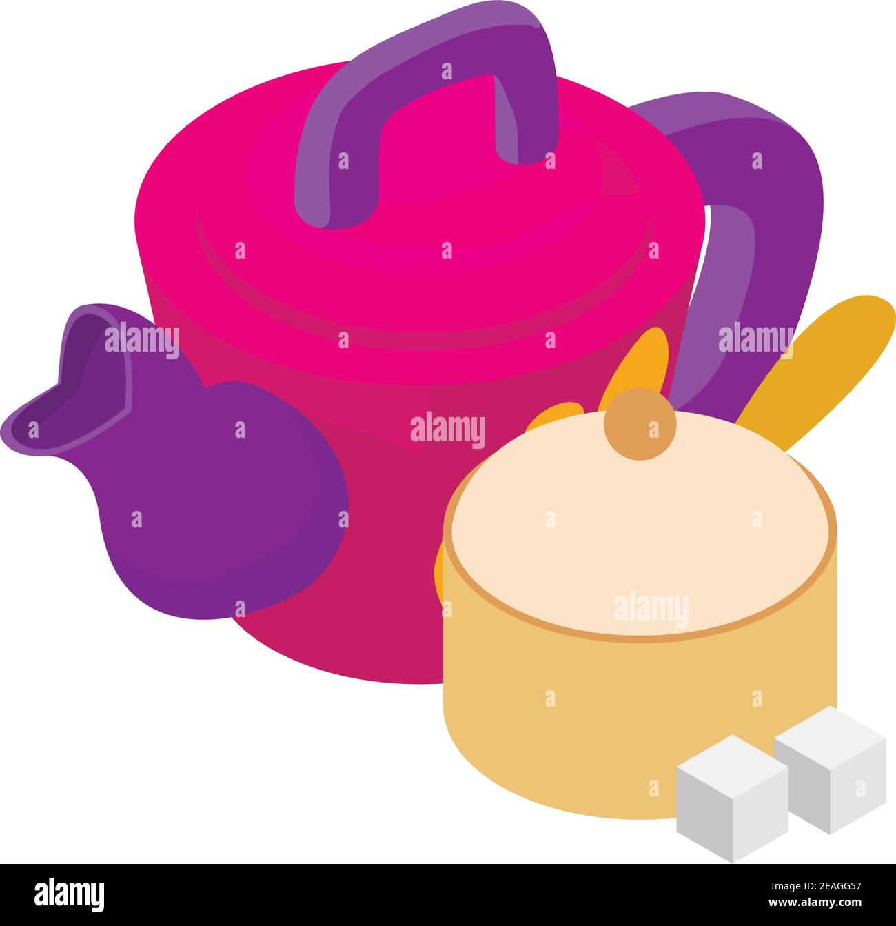 Kitchenware icon. Isometric illustration of kitchenware vector icon for ...