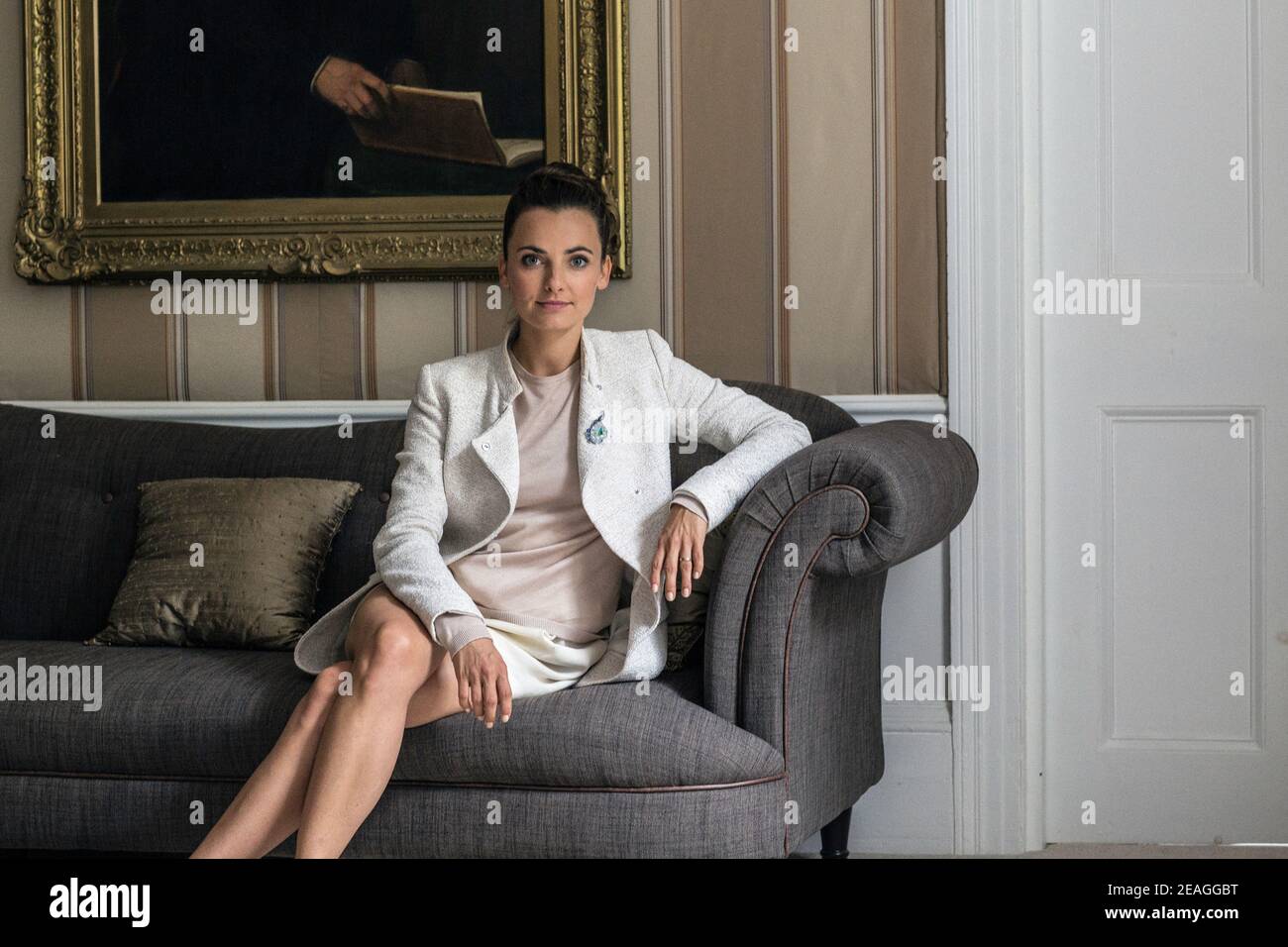 Great Britain / England / Cornwall /Rosamunde Pilcher/ Daughters in Law / Paula Schramm. Stock Photo