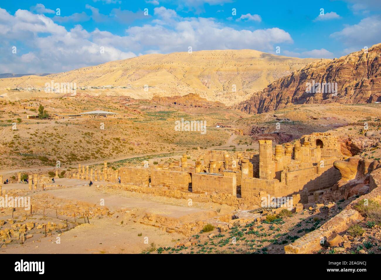 Nabataean stairs ruins petra hi-res stock photography and images - Alamy