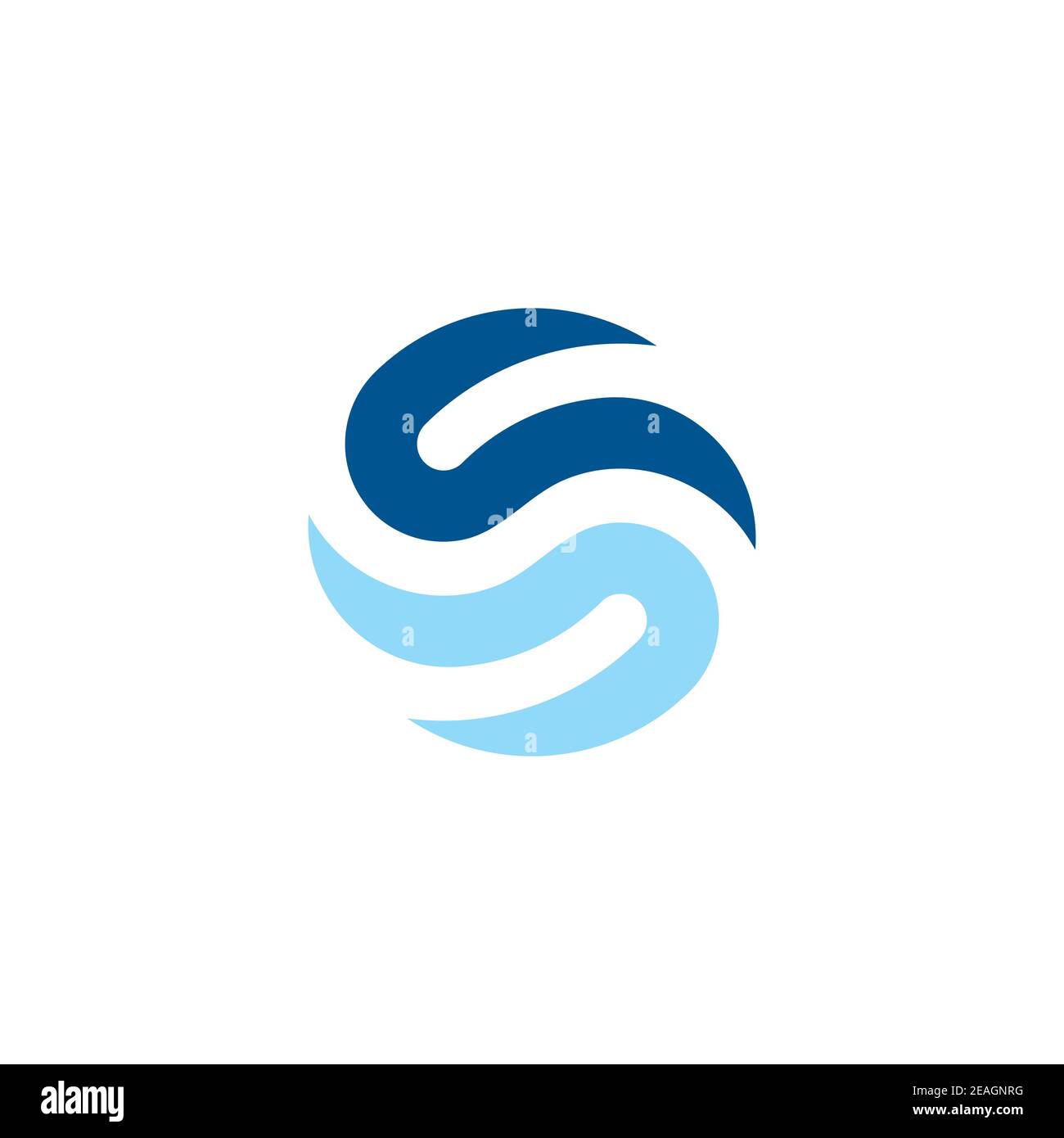 Creative letter s logo symbol element vector template for company Stock Vector