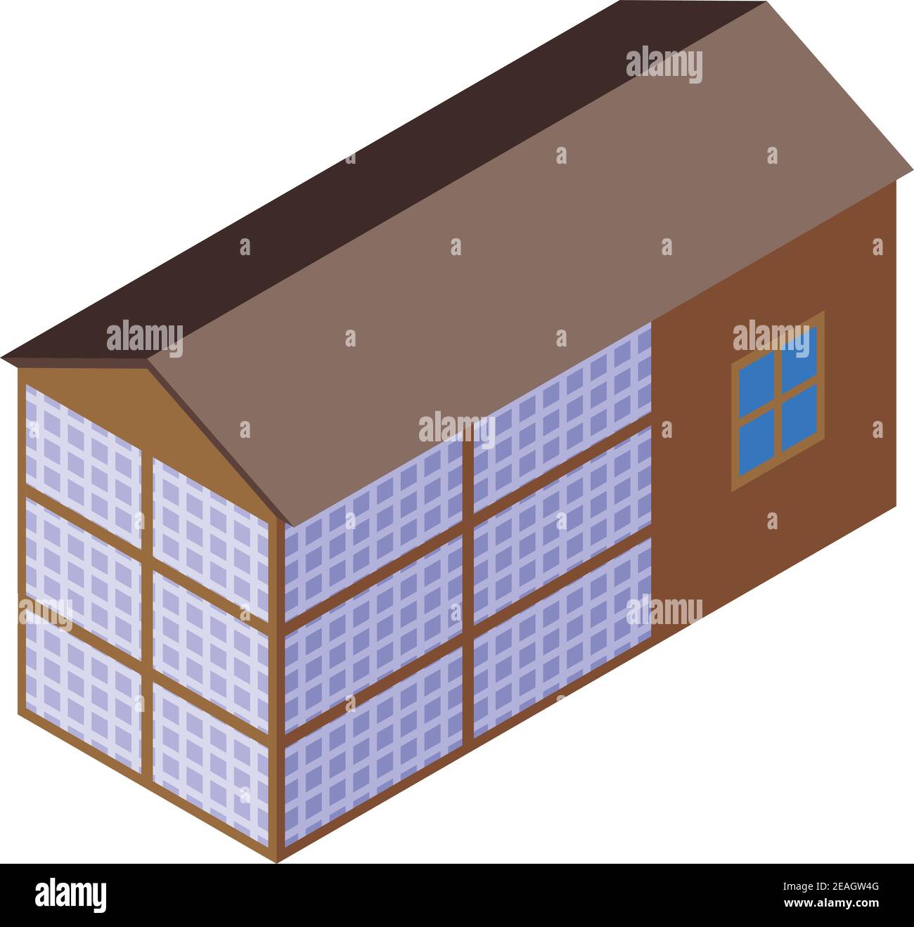 Farm storage icon. Isometric of farm storage vector icon for web design ...