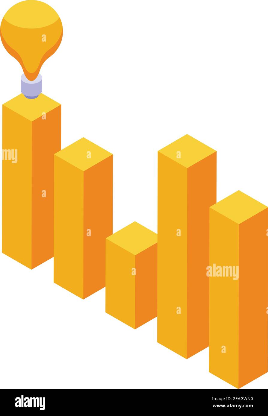 Smart consumption icon. Isometric of smart consumption vector icon for ...