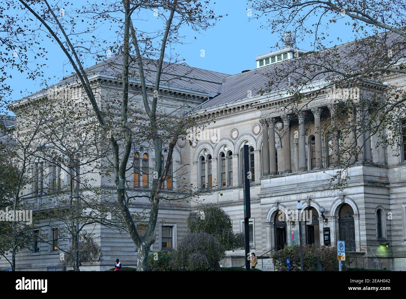 Carnegie Library, Pittsburgh, Pennsylvania Stock Photo