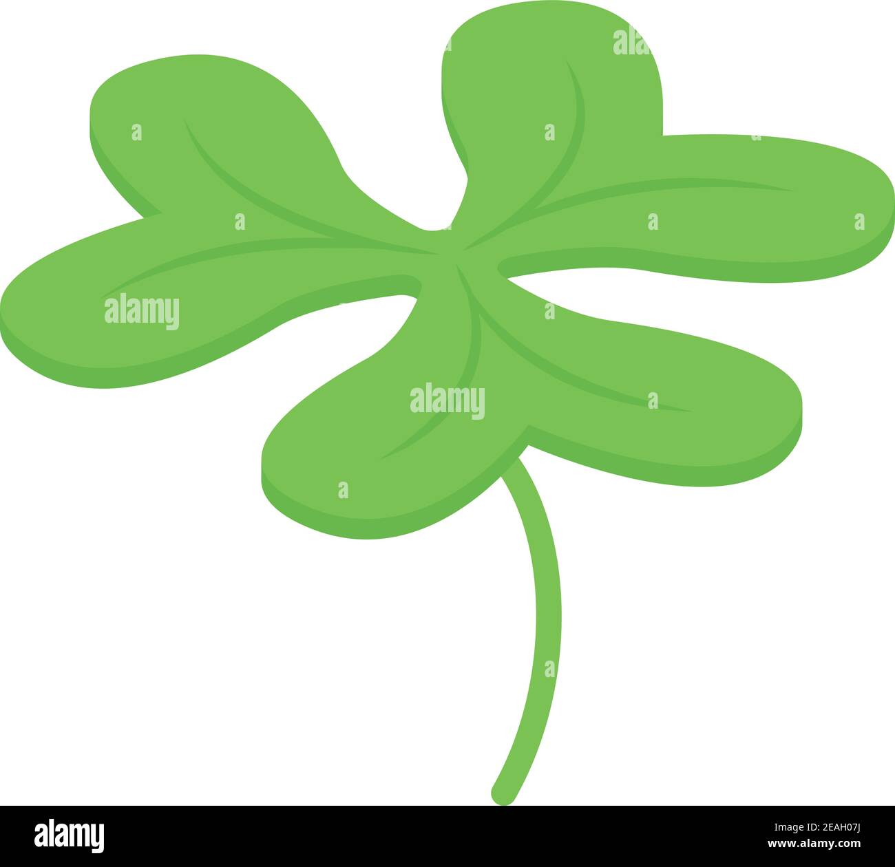 Clover icon. Isometric of clover vector icon for web design isolated on ...