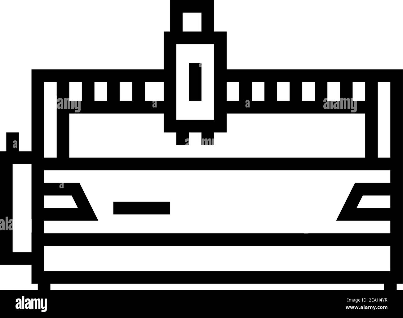 water apparatus line icon vector illustration Stock Vector Image & Art ...