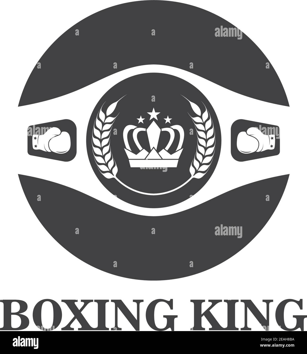 Boxing belt isolated icon Stock Vector Images Alamy