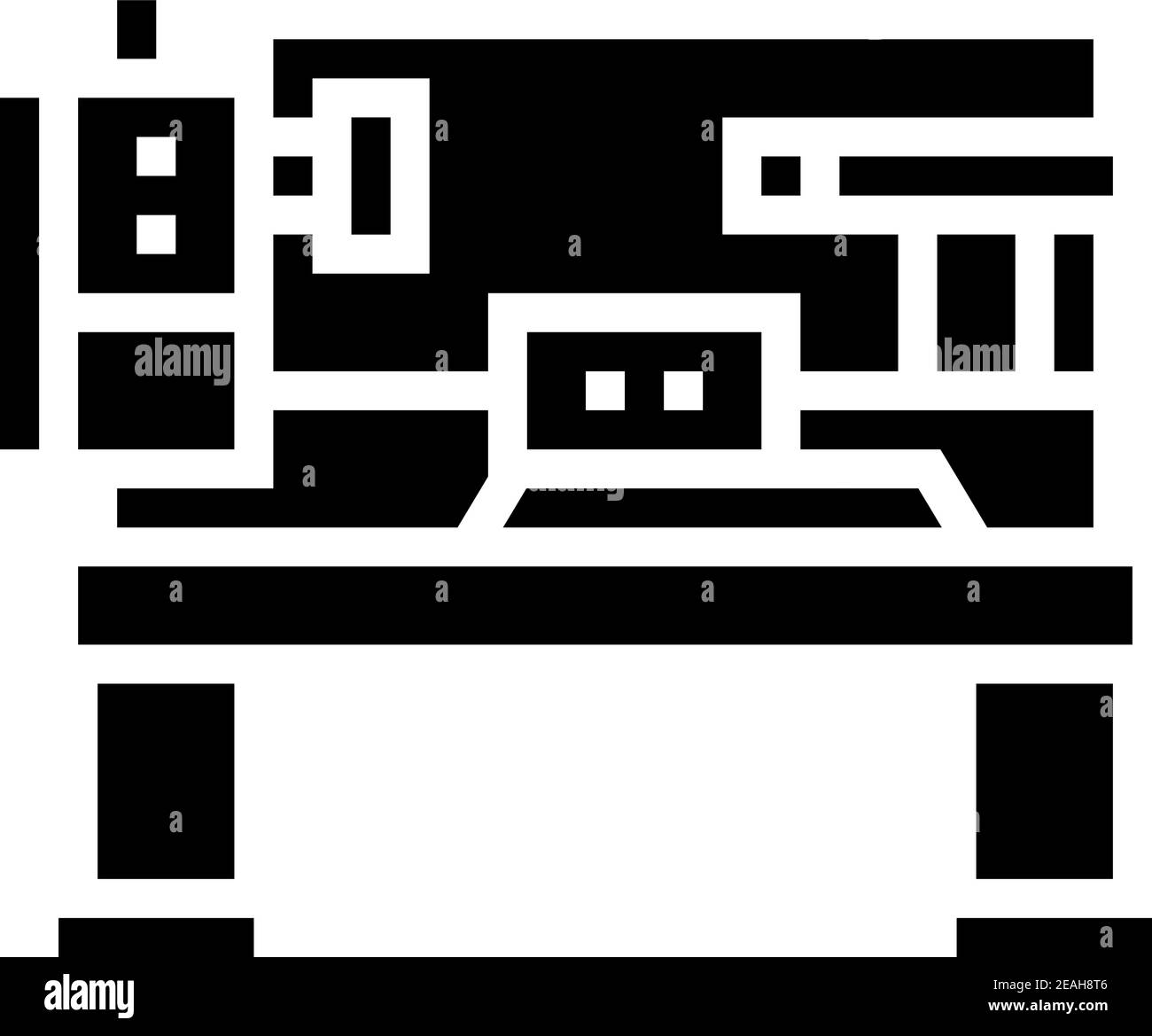 Lathe machined Stock Vector Images Alamy