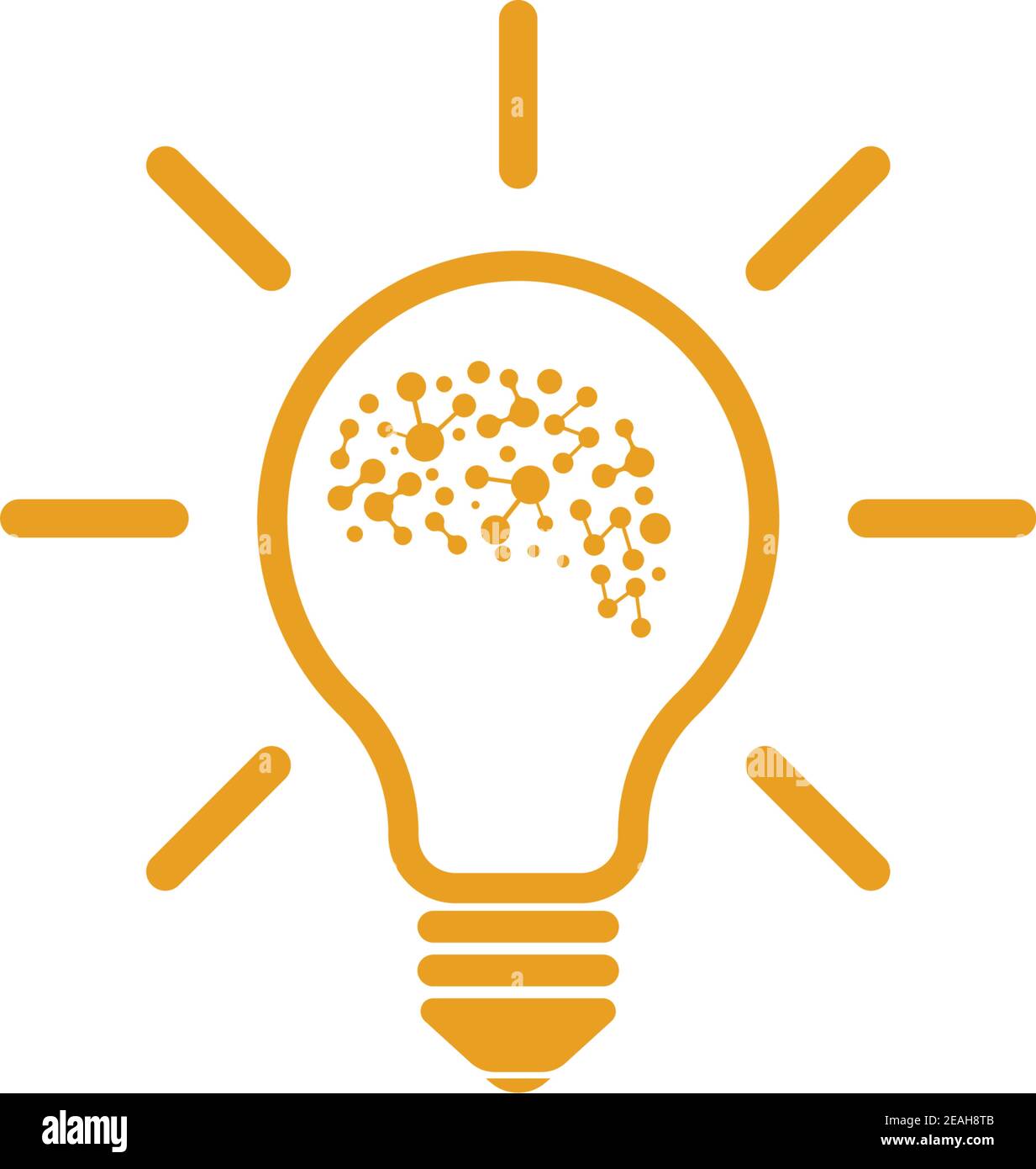 brain bulb logo