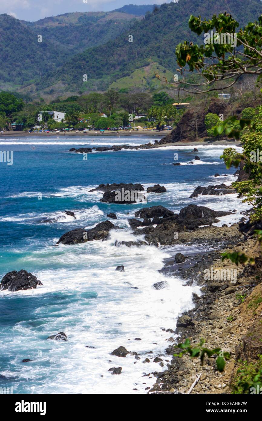 Jaco Beach at Jaco, Costa Rica Stock Photo Alamy