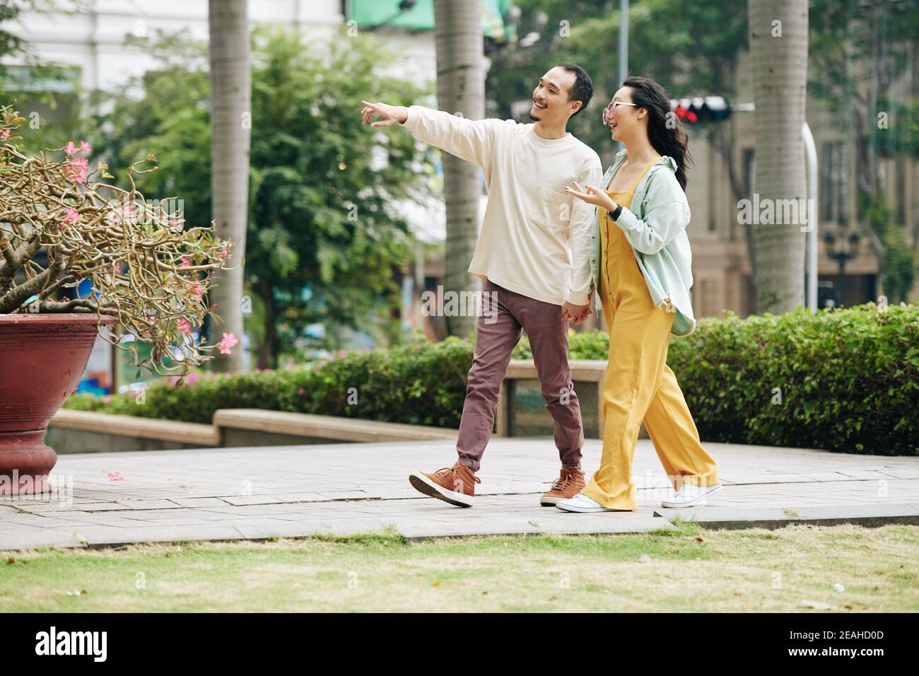 Couple spending time together Stock Photo