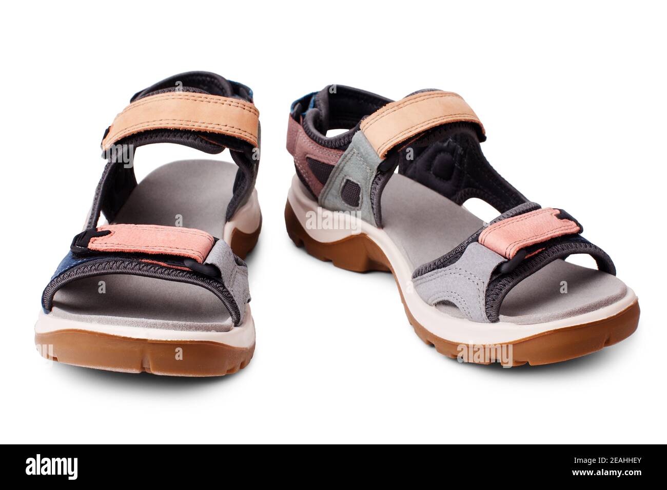 flat sandals with velcro straps