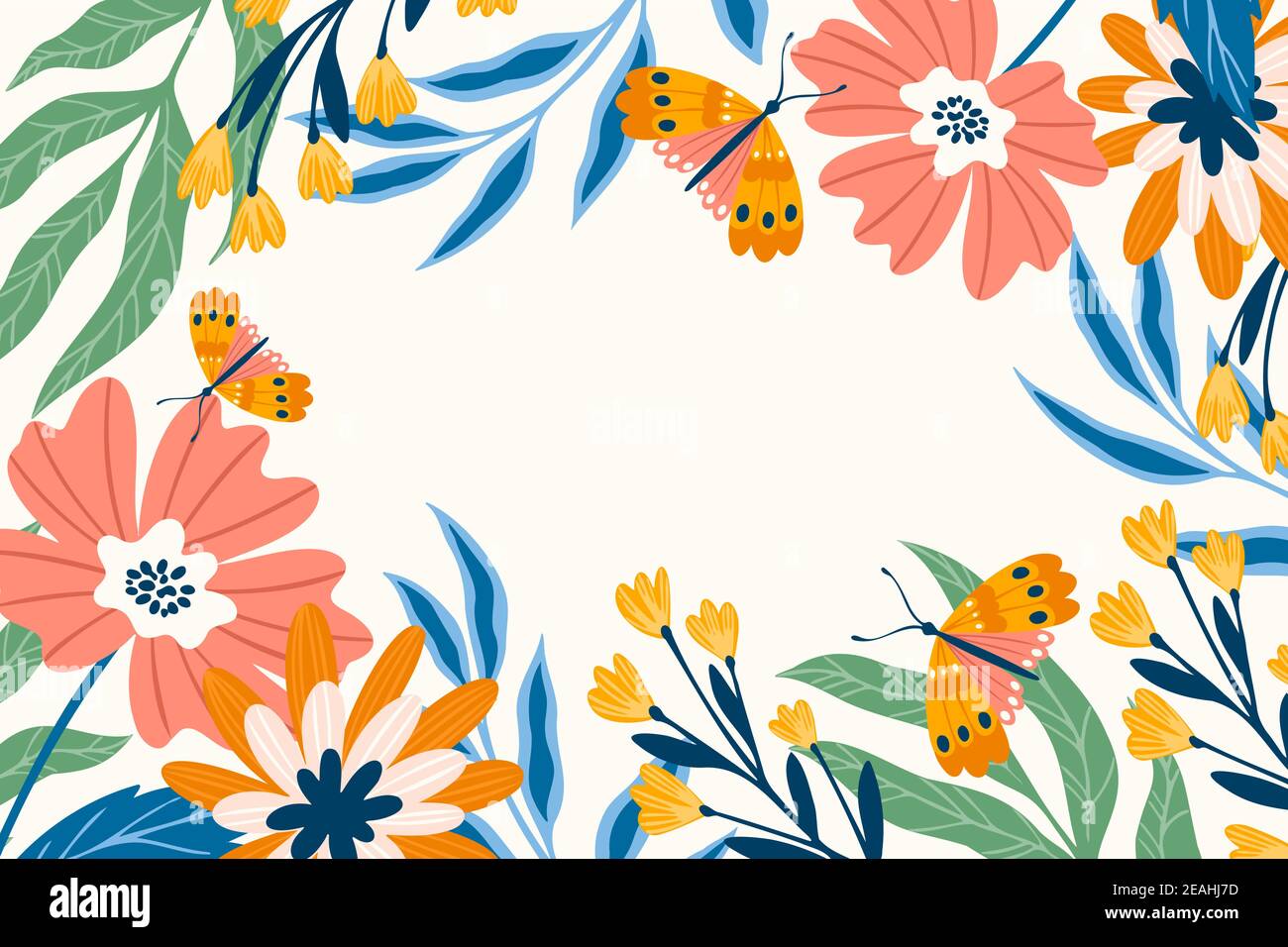 Spring background Vector illustration EPS 10 Stock Vector Image & Art ...