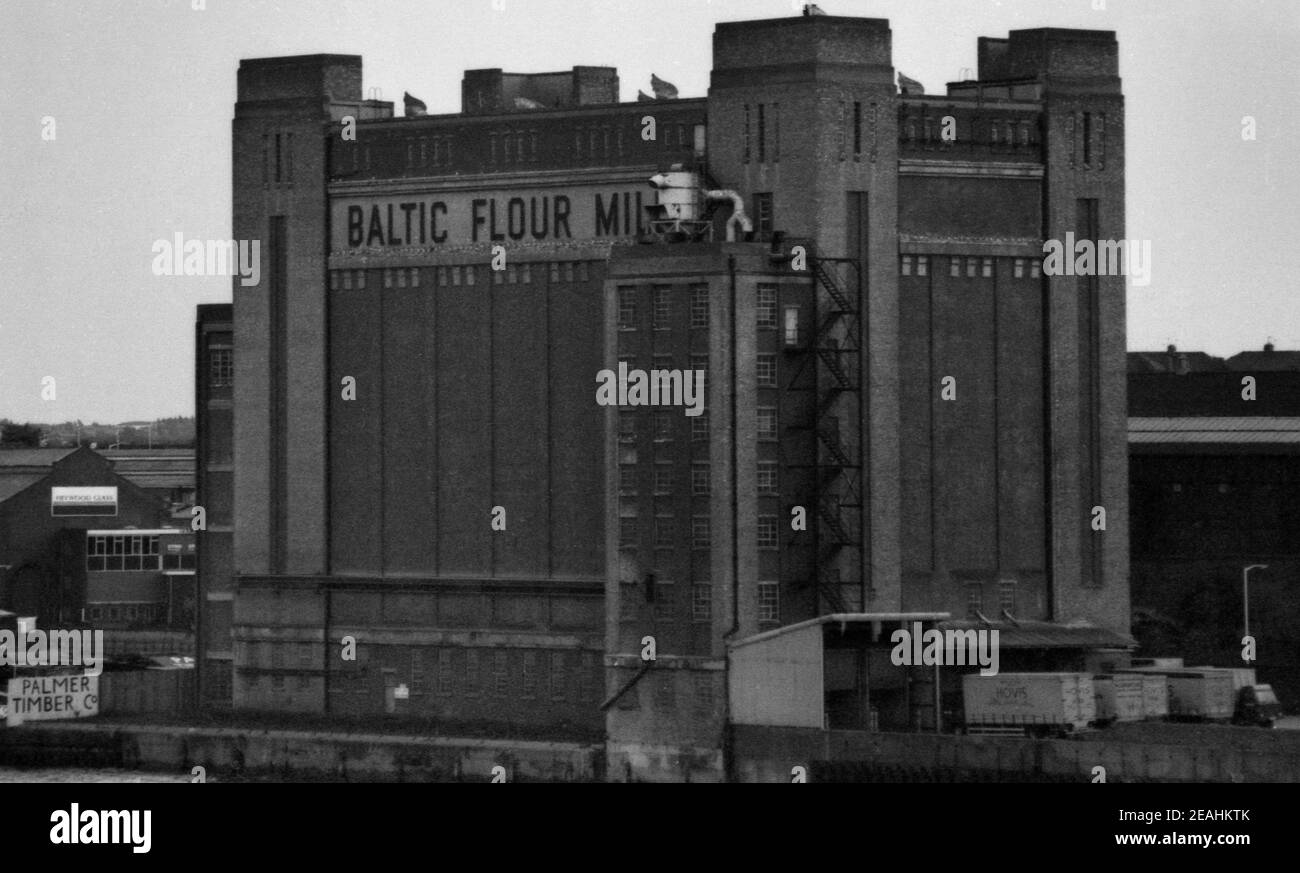 Baltic Flour Mill circa 1972 Stock Photo Alamy